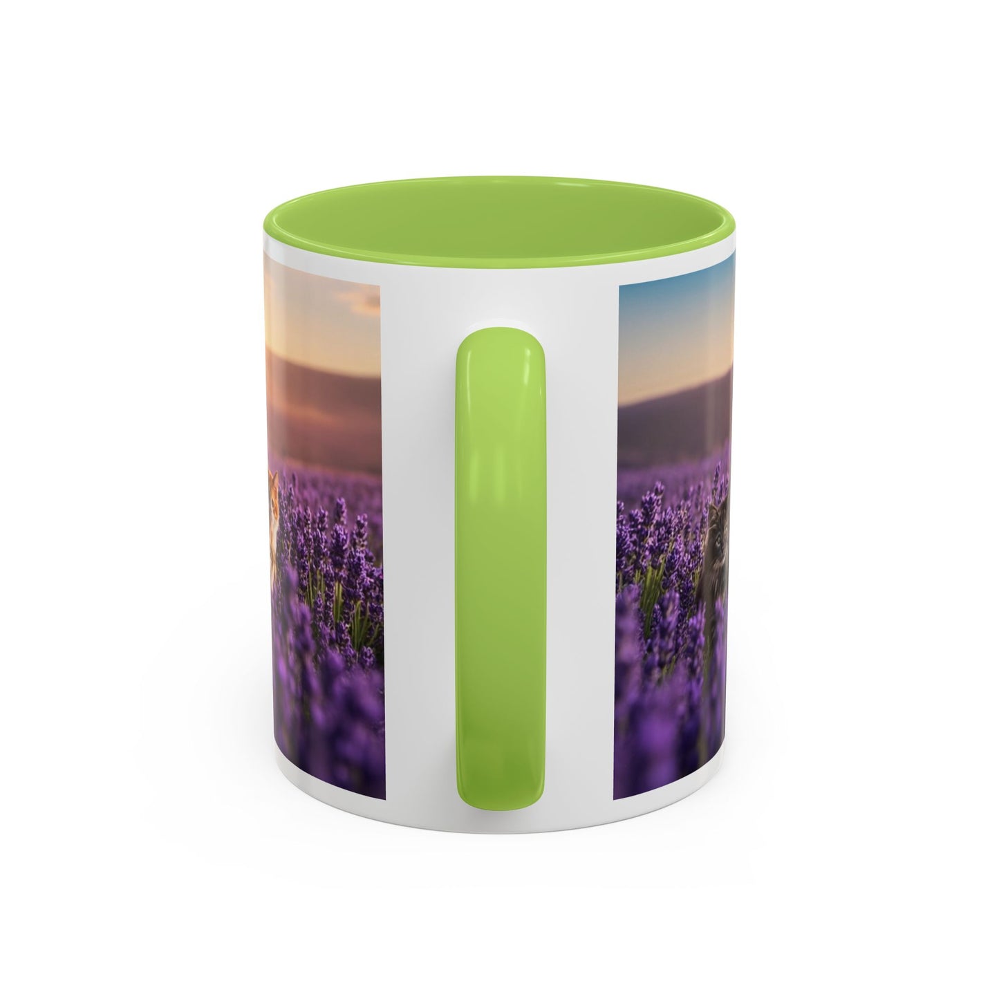 Cat Lovers Accent Coffee Mug - Purr-fect Gift for Cat Owners