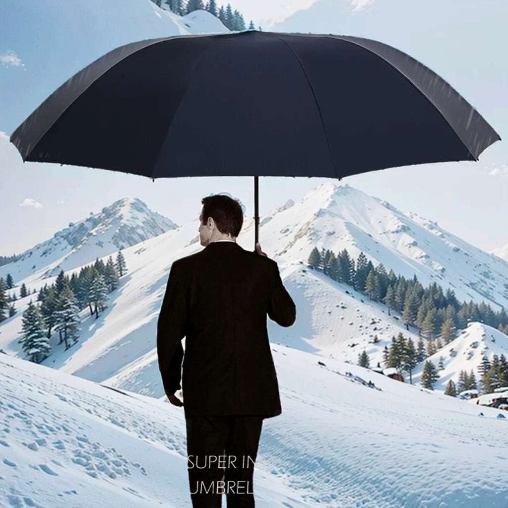 Super Large Folding Umbrella Windproof Folding Family Umbrellas