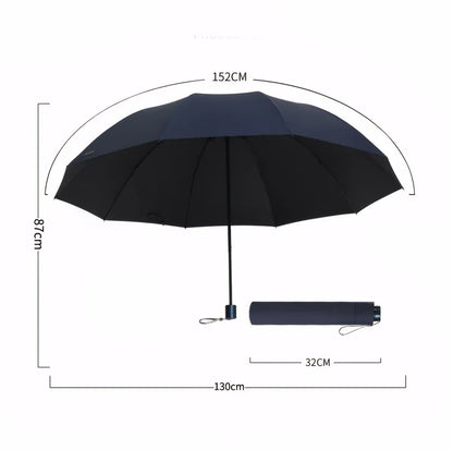 Super Large Folding Umbrella Windproof Folding Family Umbrellas