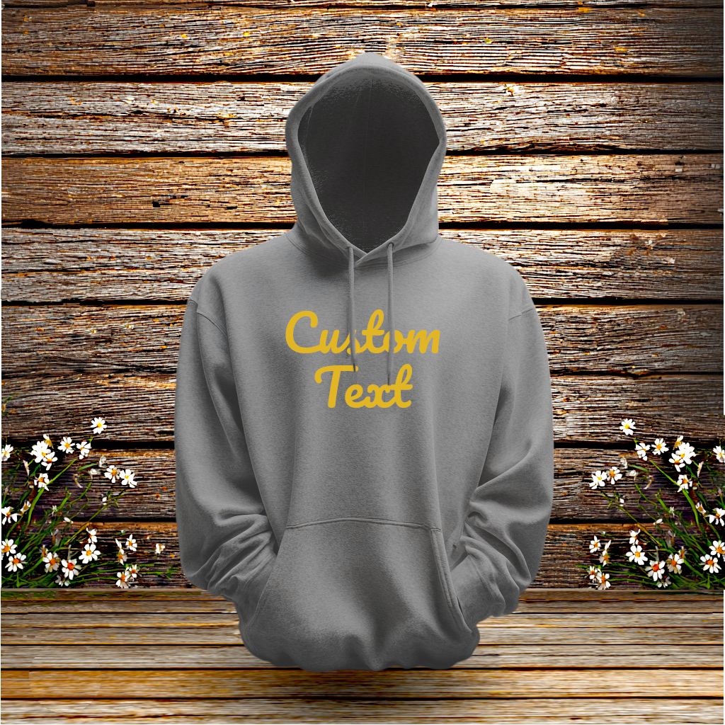 💚 Pullover Hoodie + Custom Text