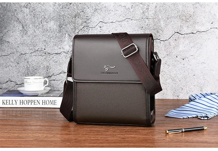 Shoulder Bag Business Office Work Crossbody Bag High Quality PU Leather