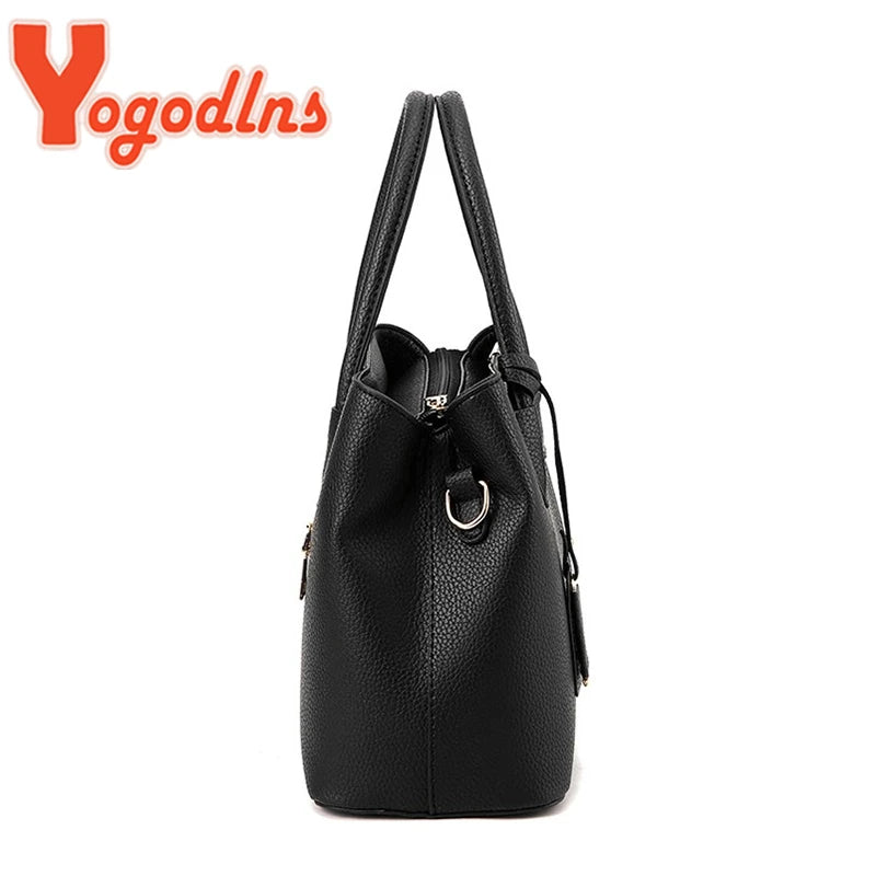 Shoulder Bag Handbag luxurious PU leather durable and stylish.