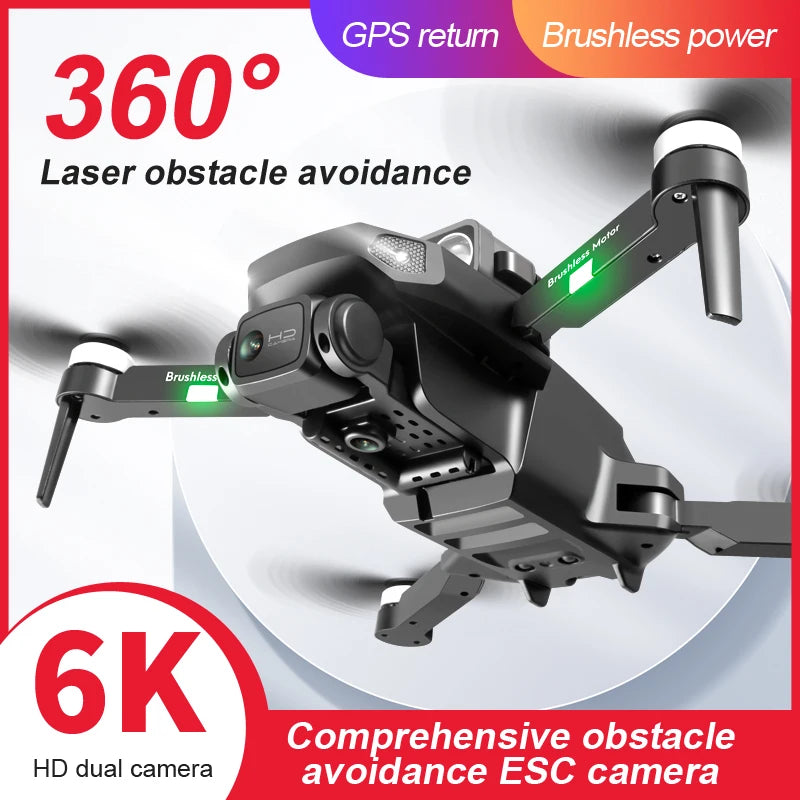 RG101 MAX GPS or PRO Drone 8K Dual HD Camera 5G WIFI FPV  Brushless Motor.