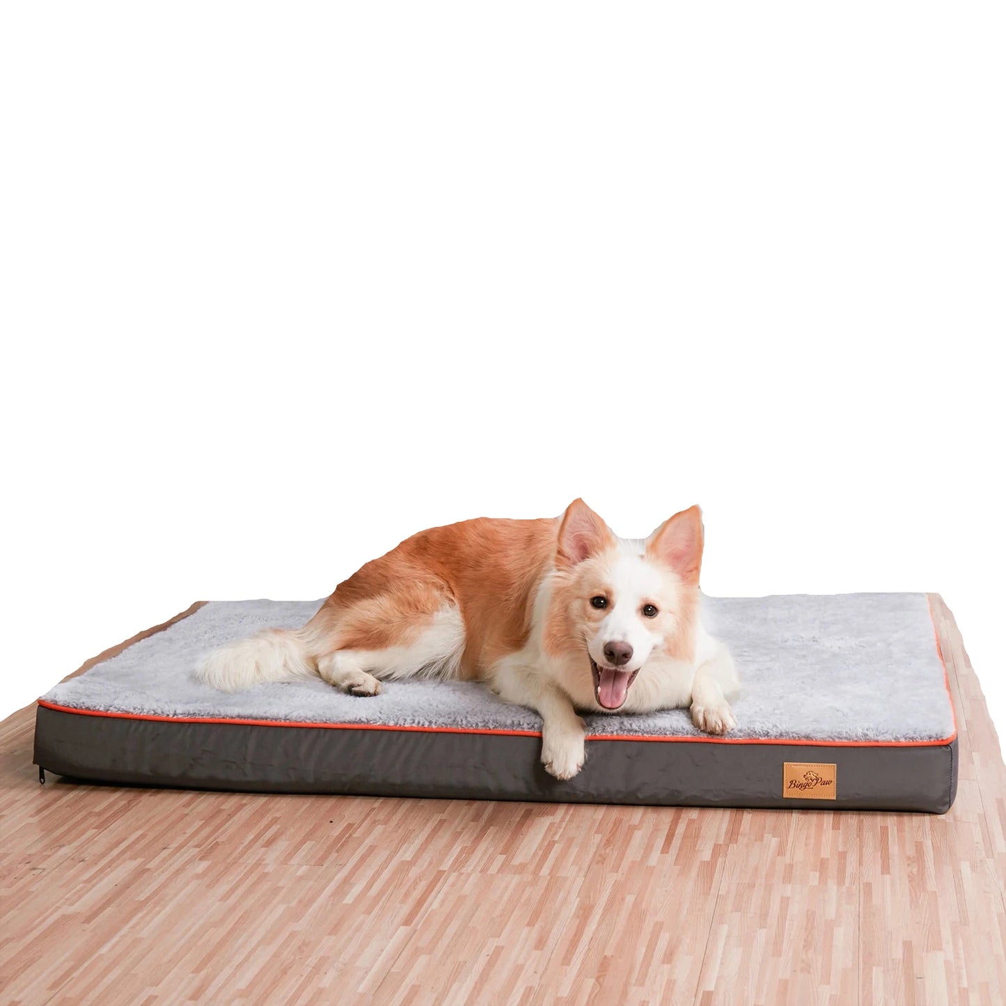 Dog Bed Memory Foam, Orthopedic, Waterproof, Removable Washable Cover.