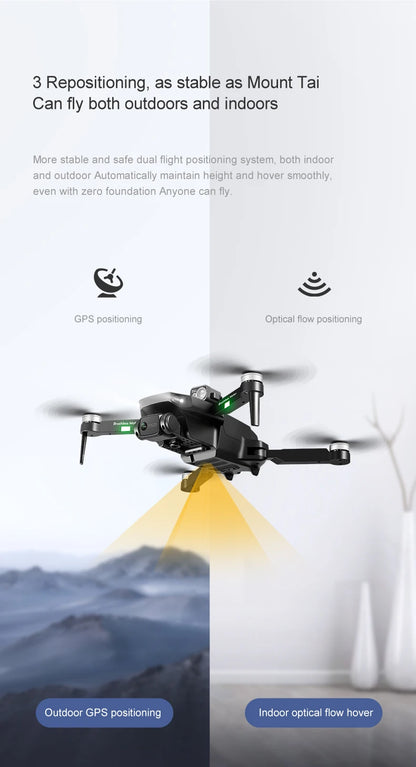 RG101 MAX GPS or PRO Drone 8K Dual HD Camera 5G WIFI FPV  Brushless Motor.