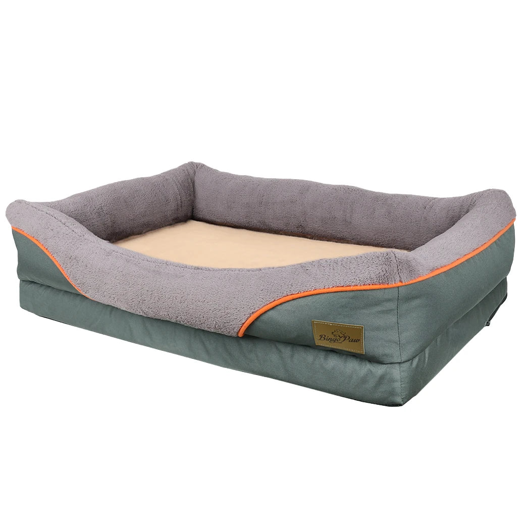 Dog Bed Soft Cushion Heavy Duty Orthopaedic Foam Waterproof Sofa Bed