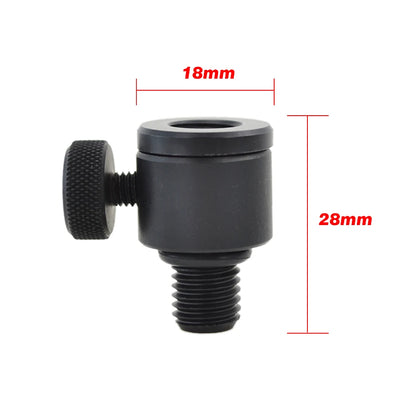 Carp Fishing Quick Change Connector Aluminium Black Hirisi 4pcs