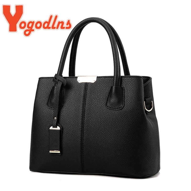 Shoulder Bag Handbag luxurious PU leather durable and stylish.