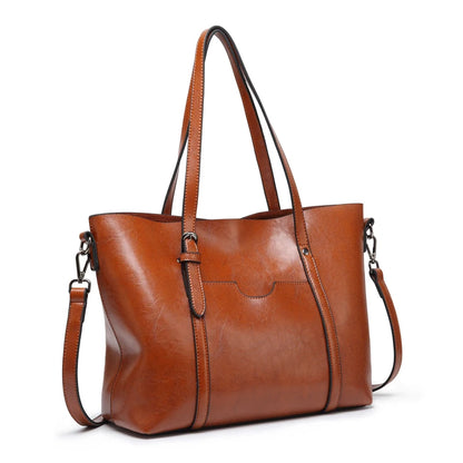 Women's Faux Leather Handbag Luxury Shoulder Bag For Every Day Use