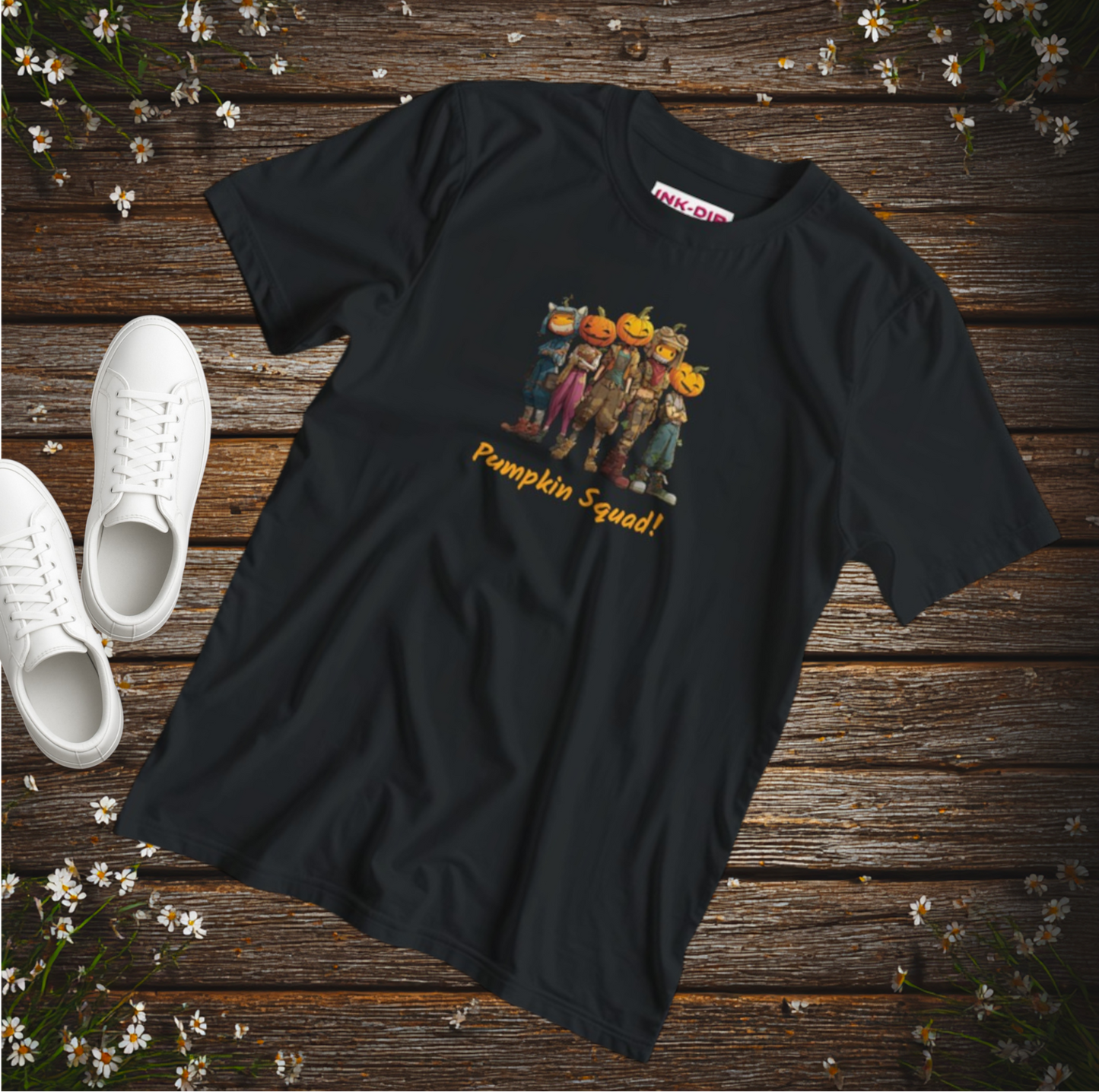 Heavyweight T-shirt + Pumpkin Squad