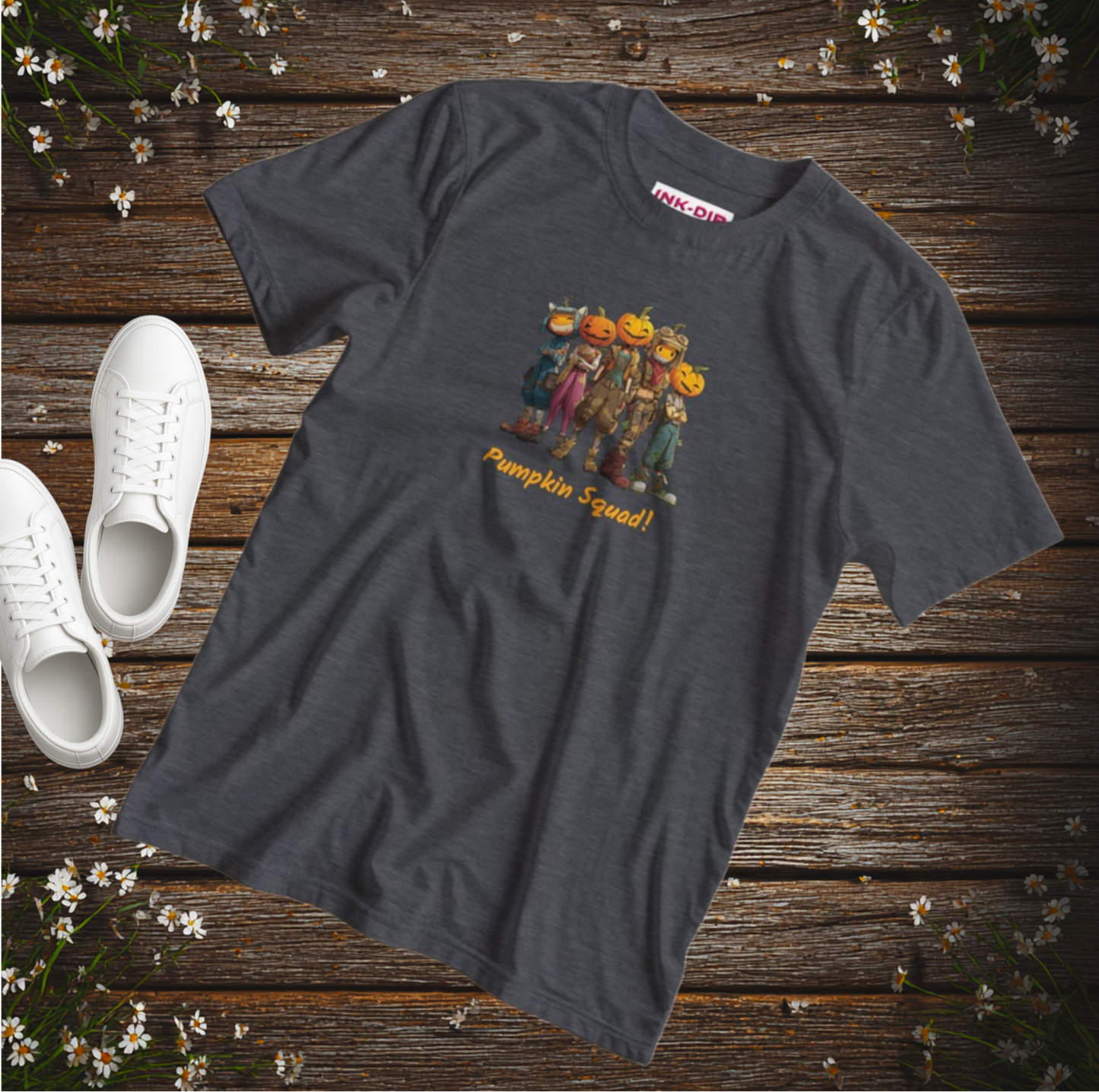 Heavyweight T-shirt + Pumpkin Squad