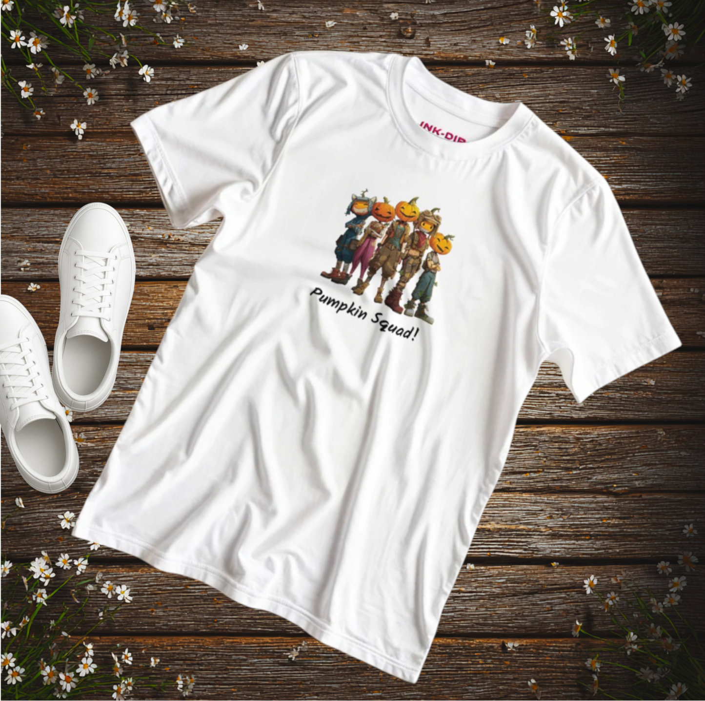 Heavyweight T-shirt + Pumpkin Squad