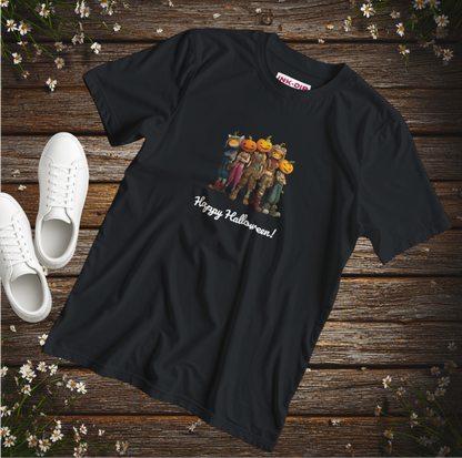 Heavyweight T-shirt + Happy Halloween
