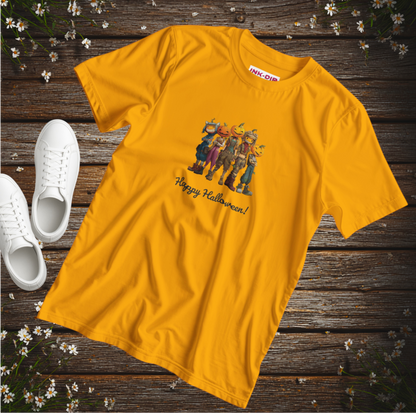 Heavyweight T-shirt + Happy Halloween
