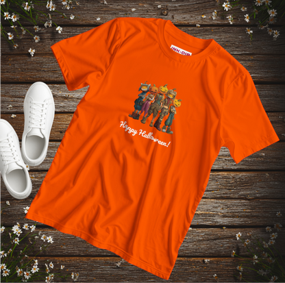 Heavyweight T-shirt + Happy Halloween