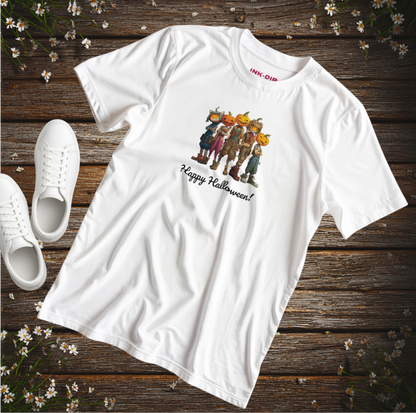Heavyweight T-shirt + Happy Halloween