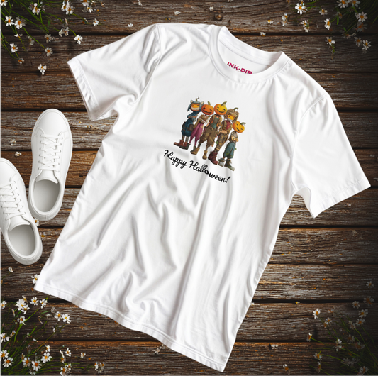 Heavyweight T-shirt + Happy Halloween
