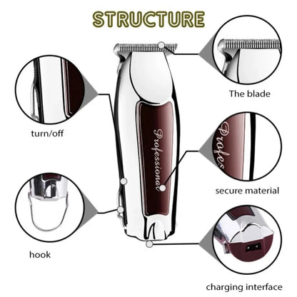 Hair Trimmers Professional Clippers Rechargeable Cordless