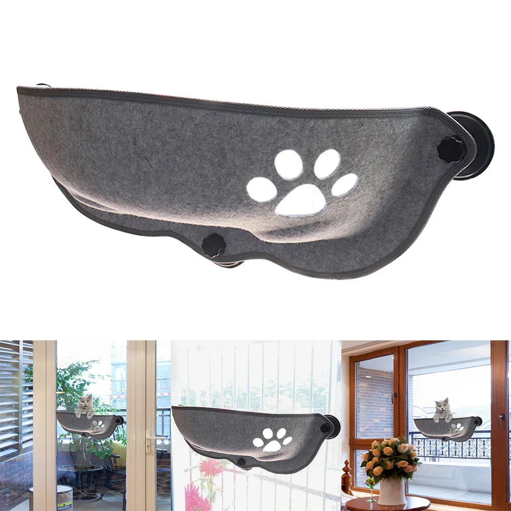 Cat Window Hammock With Strong Suction Cups.