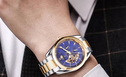 Men's Watch Luxury Tourbillon Design Automatic Wristwatch