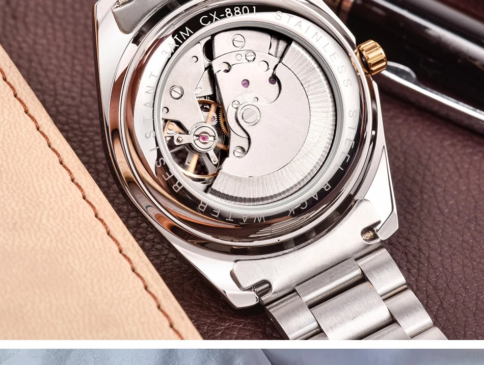 Men's Watch Luxury Tourbillon Design Automatic Wristwatch