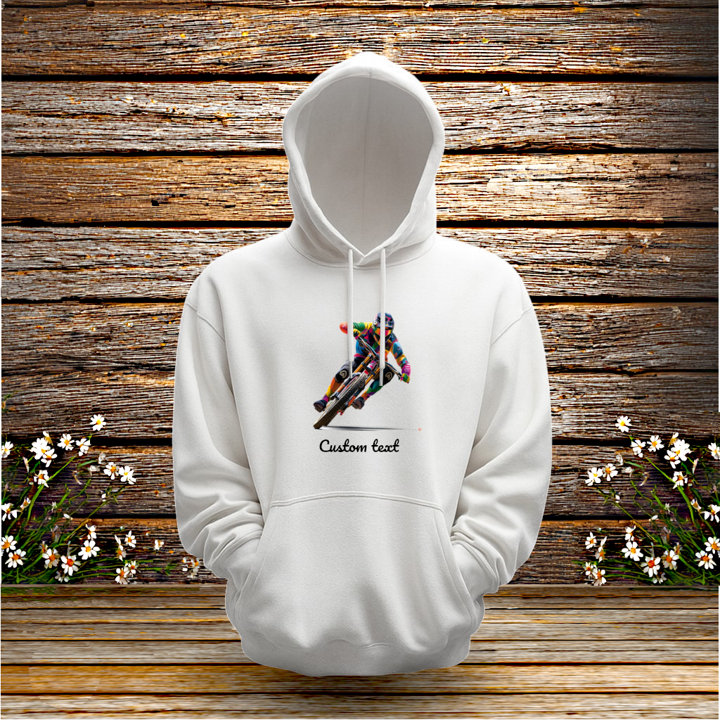 💚 Pullover Hoodie + Your Text (MB2)