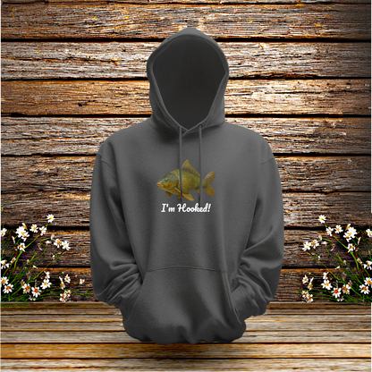 Pullover Hoodie + I'm Hooked