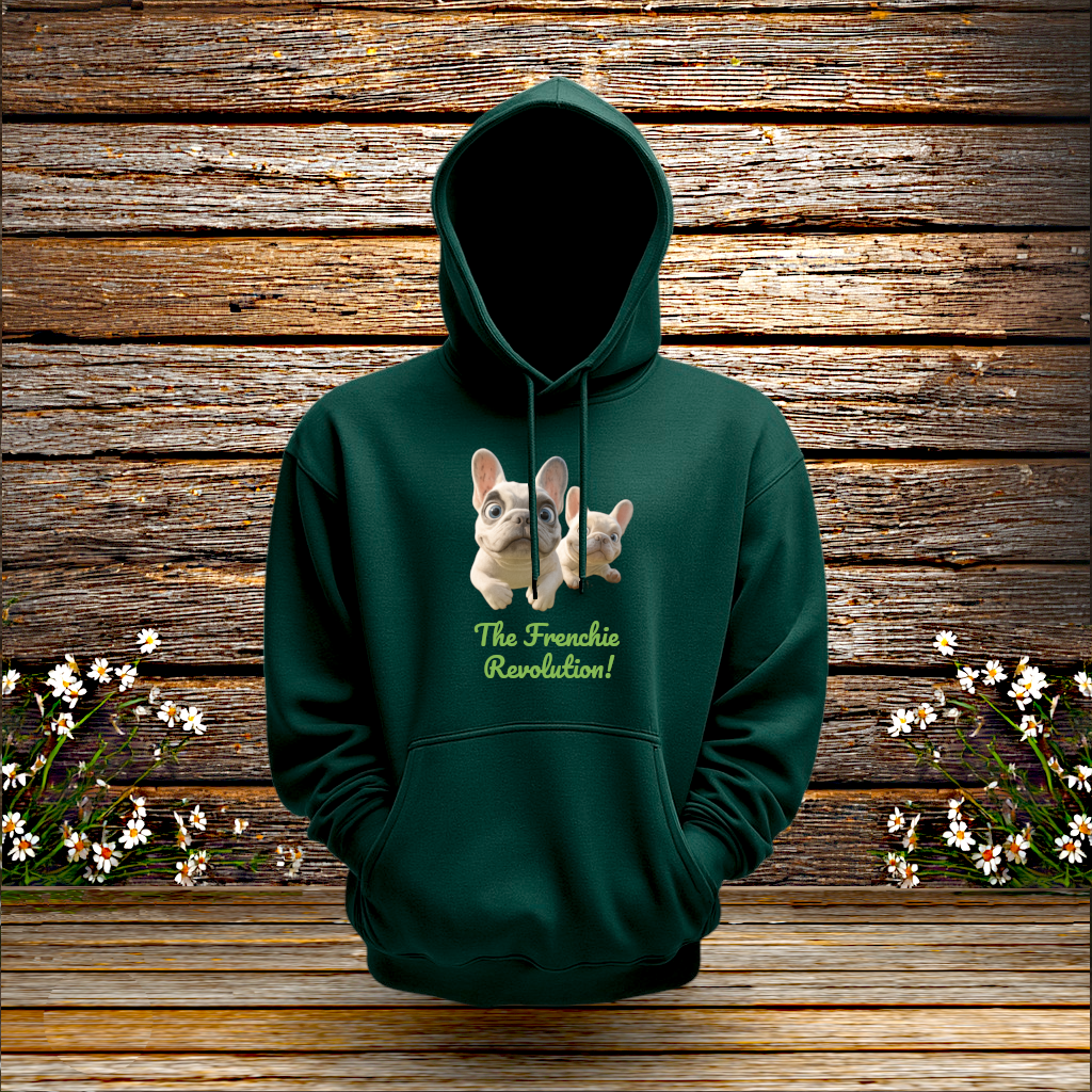 Pullover Hoodie + The Frenchie Revolution