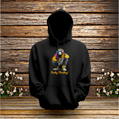 Pullover Hoodie - Funky Monkey