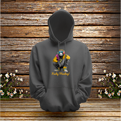 Pullover Hoodie - Funky Monkey