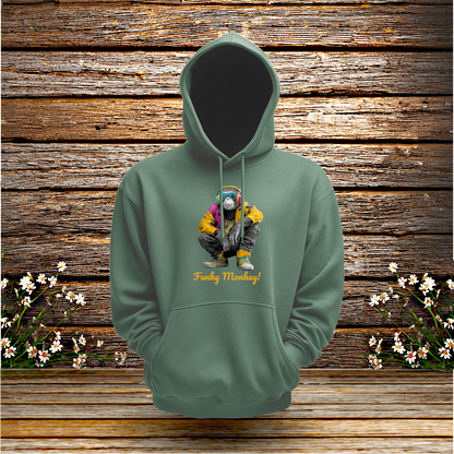 Pullover Hoodie - Funky Monkey