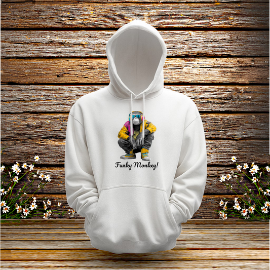 Pullover Hoodie - Funky Monkey