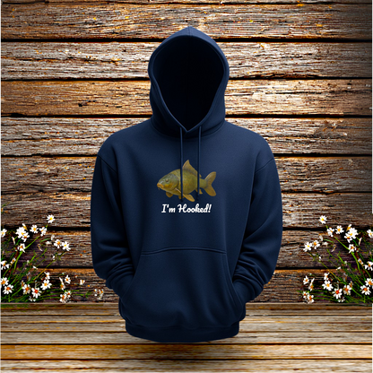 Pullover Hoodie + I'm Hooked