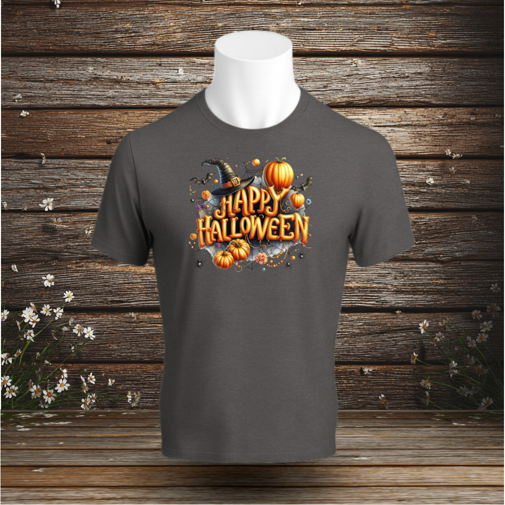 Premium T-Shirt + Happy Halloween
