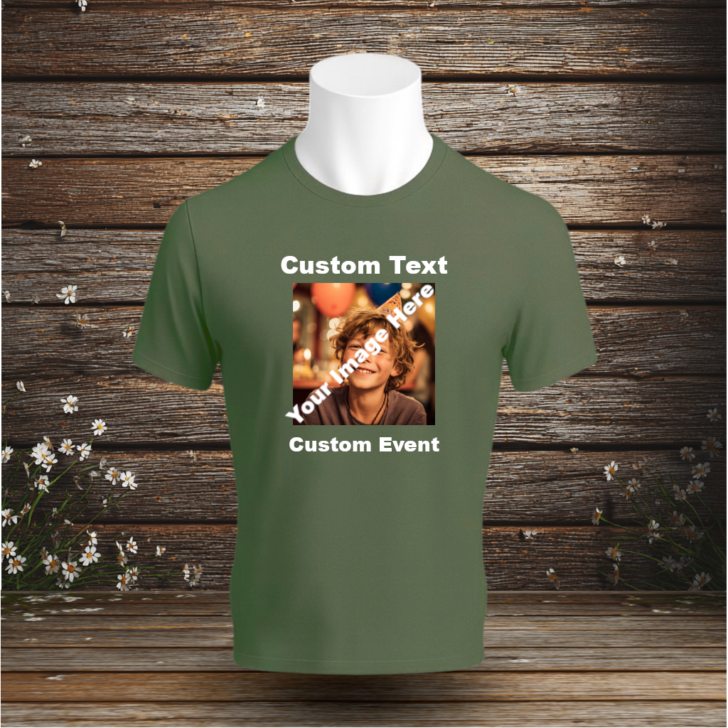 Premium T-Shirt + Full Custom Design. Details In Description.