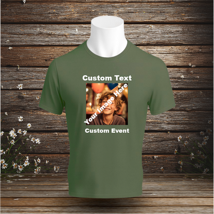 Premium T-Shirt + Full Custom Design. Details In Description.