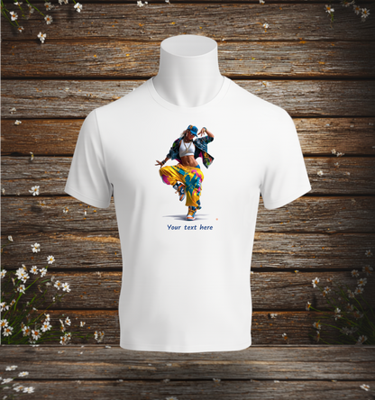 💚 Premium T-shirt + Your Text (F2)