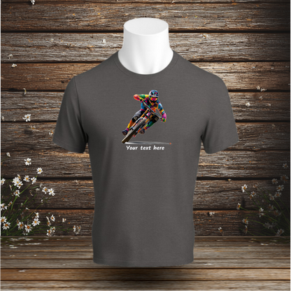 💚 Premium T-shirt + Your Text (MB2)