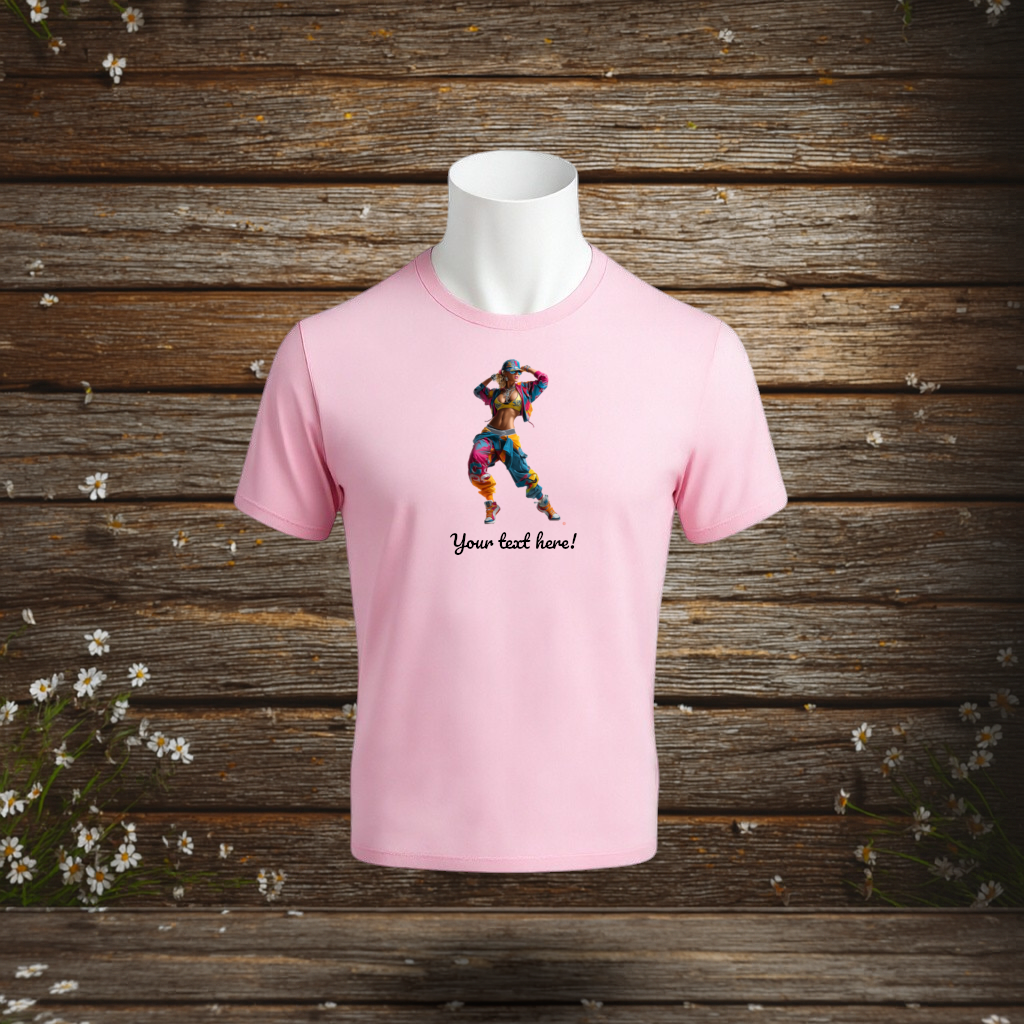 💚 Premium T-Shirt + Your Text (F3)