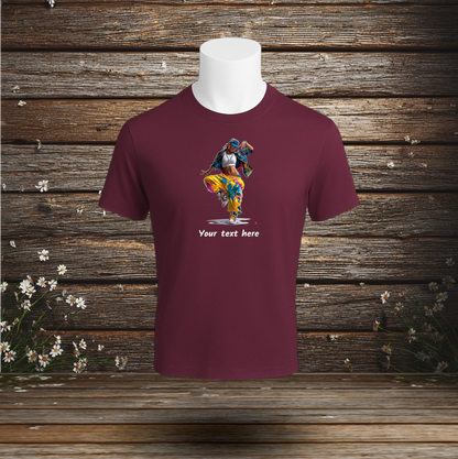 💚 Premium T-shirt + Your Text (F2)