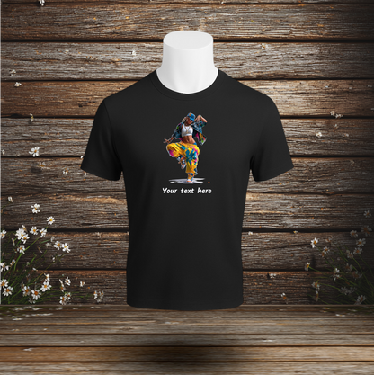 💚 Premium T-shirt + Your Text (F2)