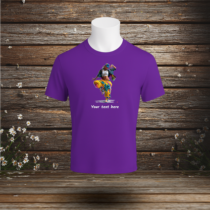 💚 Premium T-shirt + Your Text (F2)