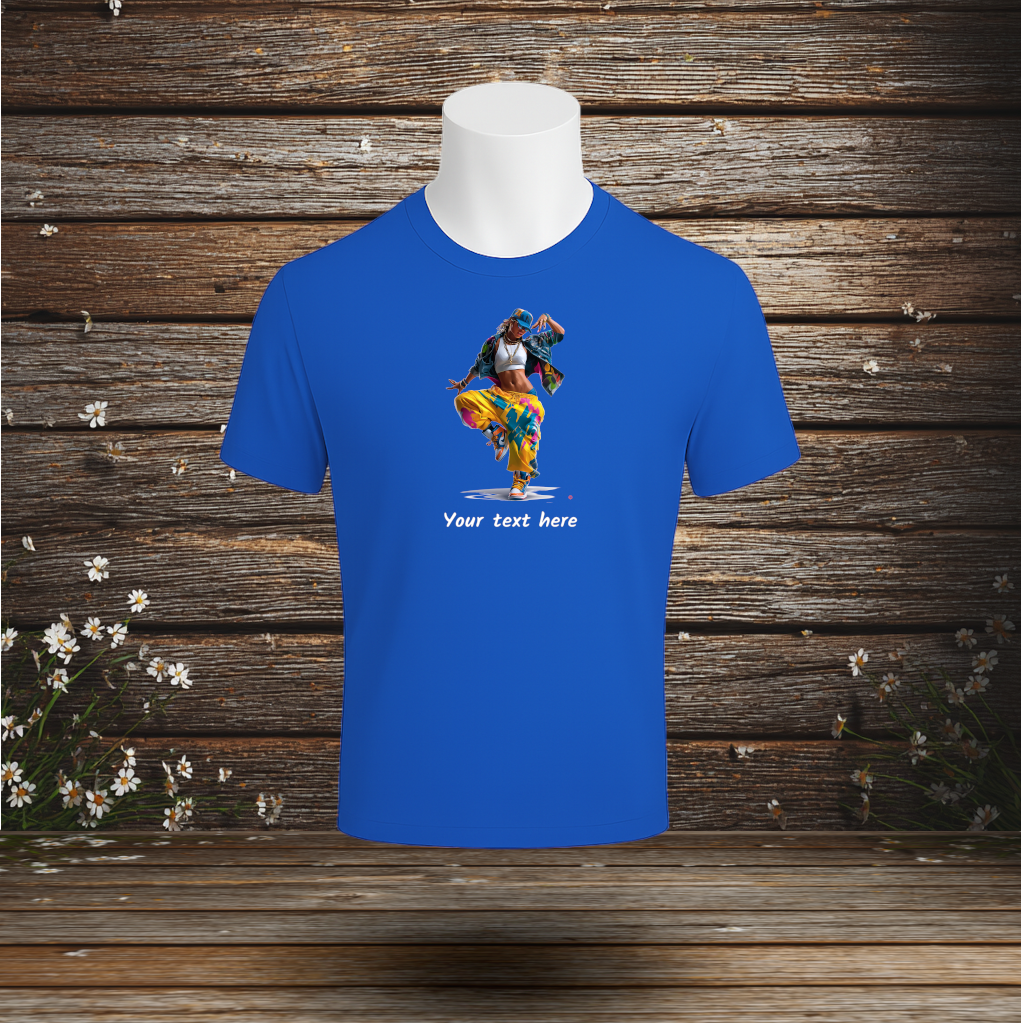 💚 Premium T-shirt + Your Text (F2)