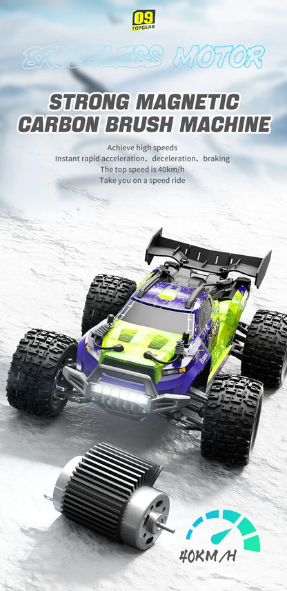 Remote Control Monster Truck 4WD Off Road RC Racing 40KM/H High Speed