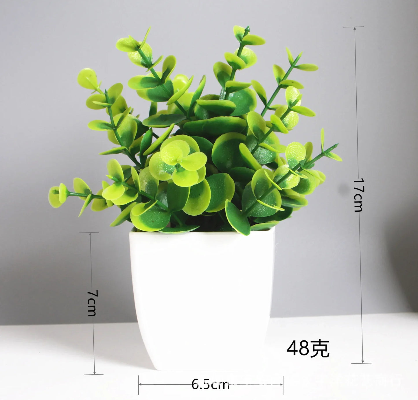 Artificial Potted Plants Indoor Outdoor Home Garden Decoration 6 for 3