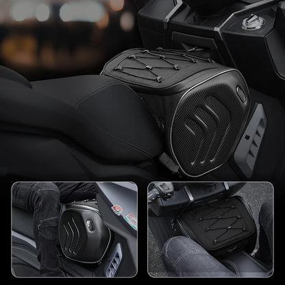 Moto Centric Tail Bag Luggage For BMW. Multifunction Back Seat Bag..