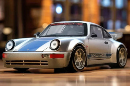 1:24 Porsche 964 RS Classic Sports Car Diecast Model Sound & Lights*