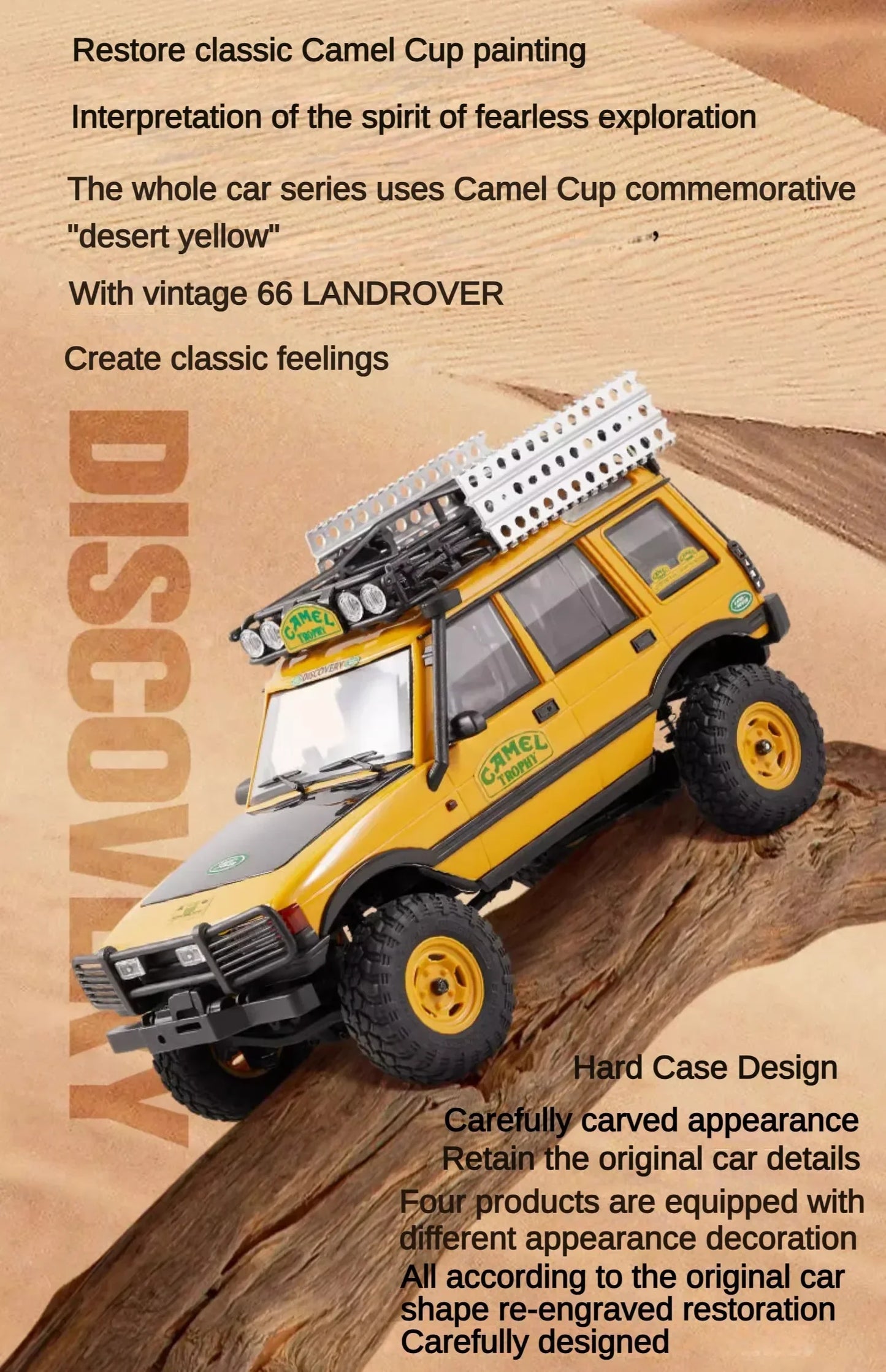 Remote Control Land Rover Series 4WD Climber FMS FCX24M Scale 1/24