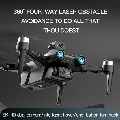 Camera Drone AE6 Max Pro HD Dual Camera GPS 20 Mins Flight Time*