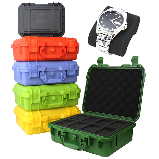 8-Grid High-End Watch Case Protection Safety Moisture-Proof Box